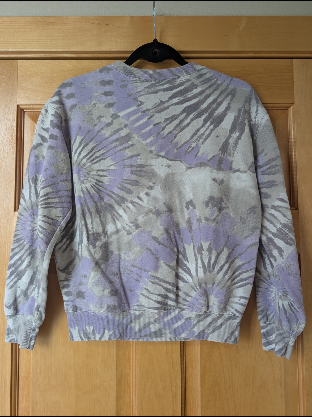 Hybrid Apparel LA Lakers Purple & Yellow Tie-Dye Sweatshirt Crewneck - Picture 4 of 4